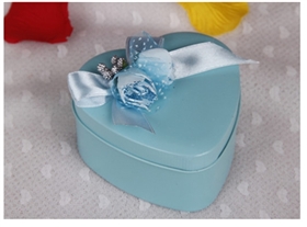 马口铁盒喜糖盒星型-蓝色