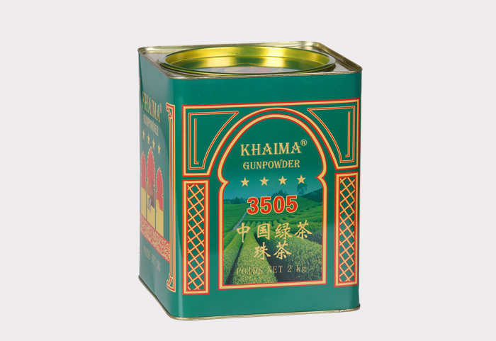 绿茶铁盒