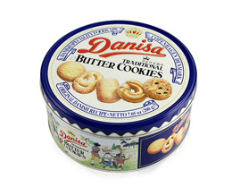 Danisa饼干铁盒|进口曲奇饼干包装盒